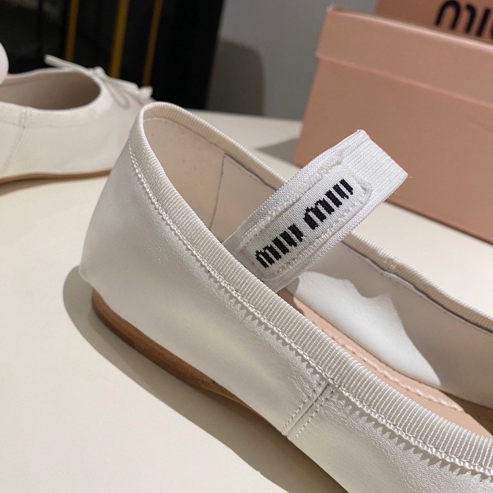 Miu Miu Women's Ballet Flats - Picture 6 of 8